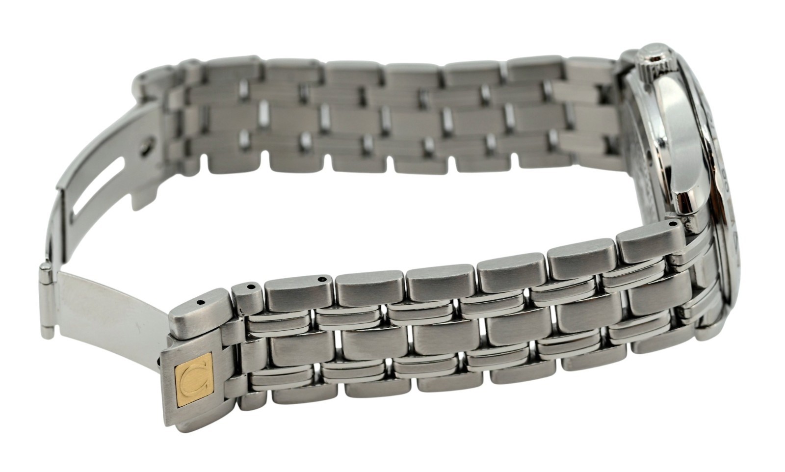 Omega 37mm Men’s Omegamatic Seamaster Autoquartz Silver Dial Watch- Ref: 2514.30