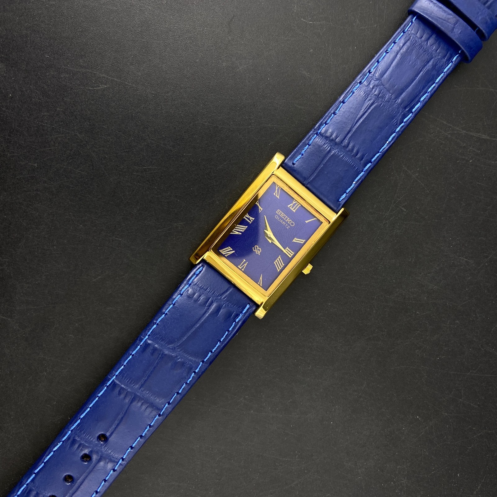 Vintage Seiko Slim Quartz Men’s Wrist Watch – Comes With New Battery, New Band