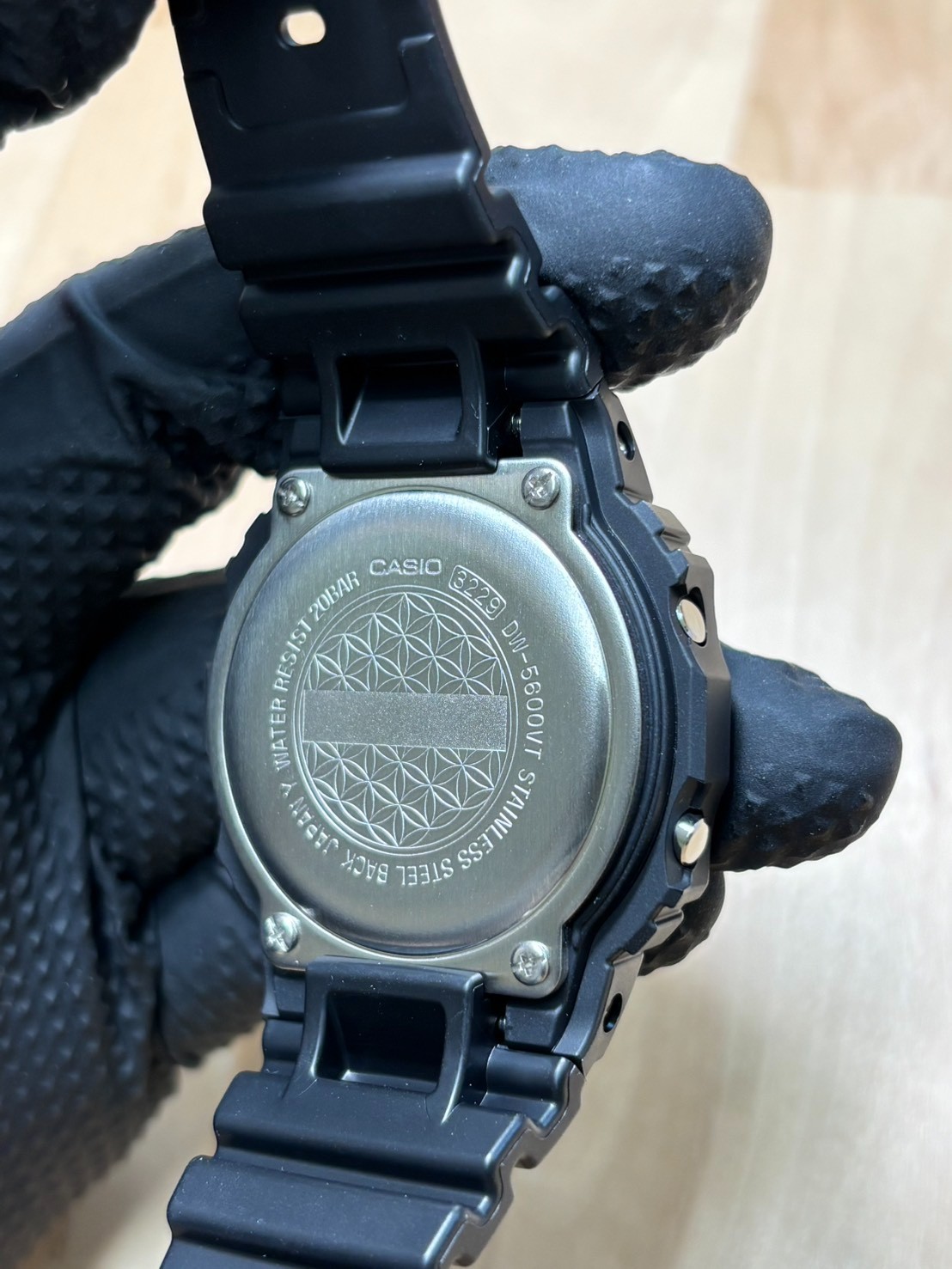 JAM HOME MADE G-SHOCK 25th Anniversary DW-5600VT Limited Black Mint Boxed Japan