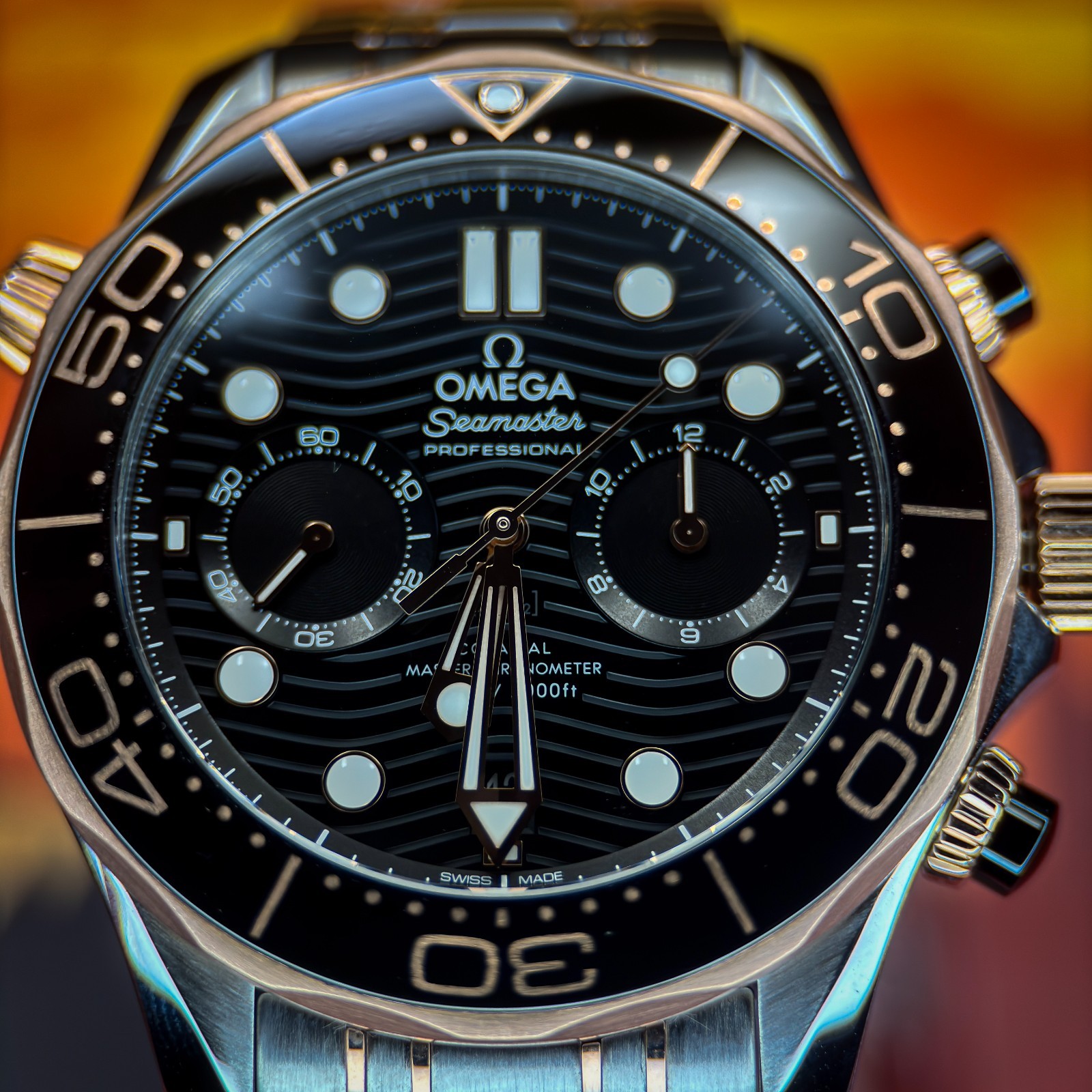 OMEGA Seamaster Diver 300M 210.20.44.51.01.001 BOX & PAPERS 2025 EXTRA STRAP