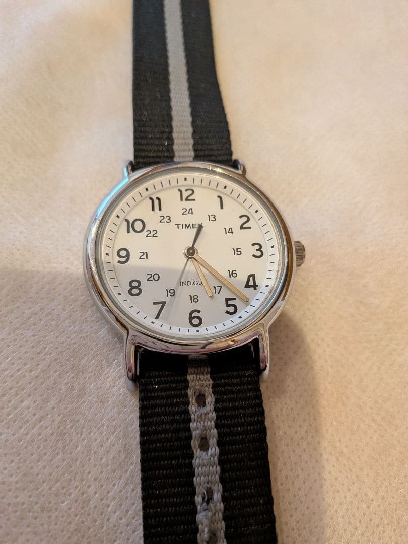 Timex Watch 2016-CELL Quartz Black Dial Wristwatch