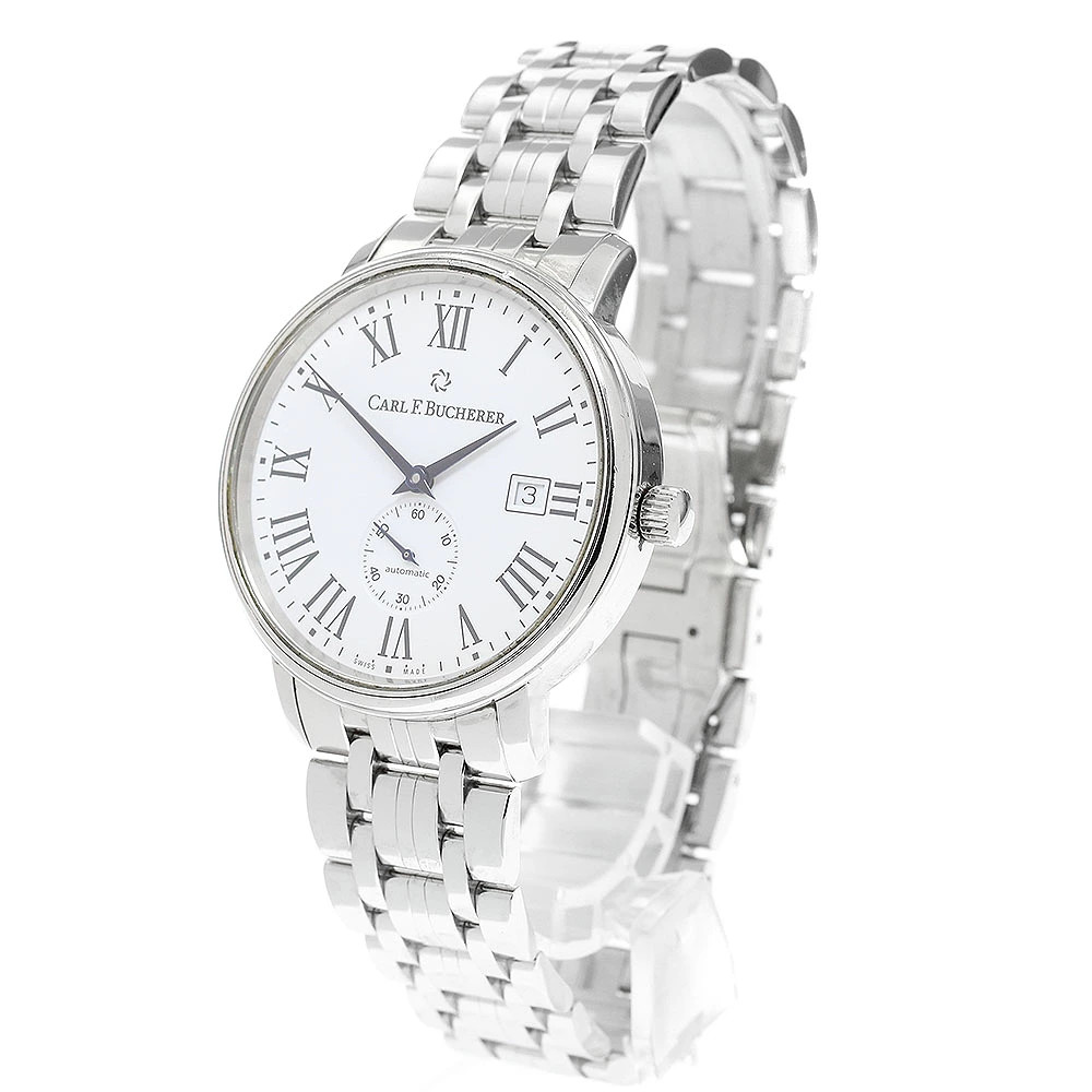 Carl F. Bucherer Adamavi Small Second Watch Silver Dial From Japan