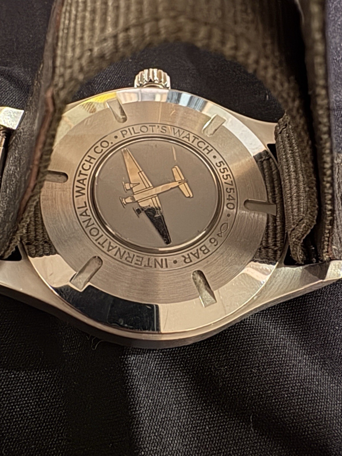 IWC Pilot’s Watch Silver Men’s Watch – IW327002