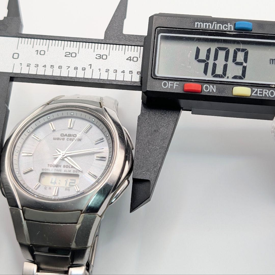 CASIO Wave Ceptor WVA-420J Tough Solar (Working Condition) From Japan