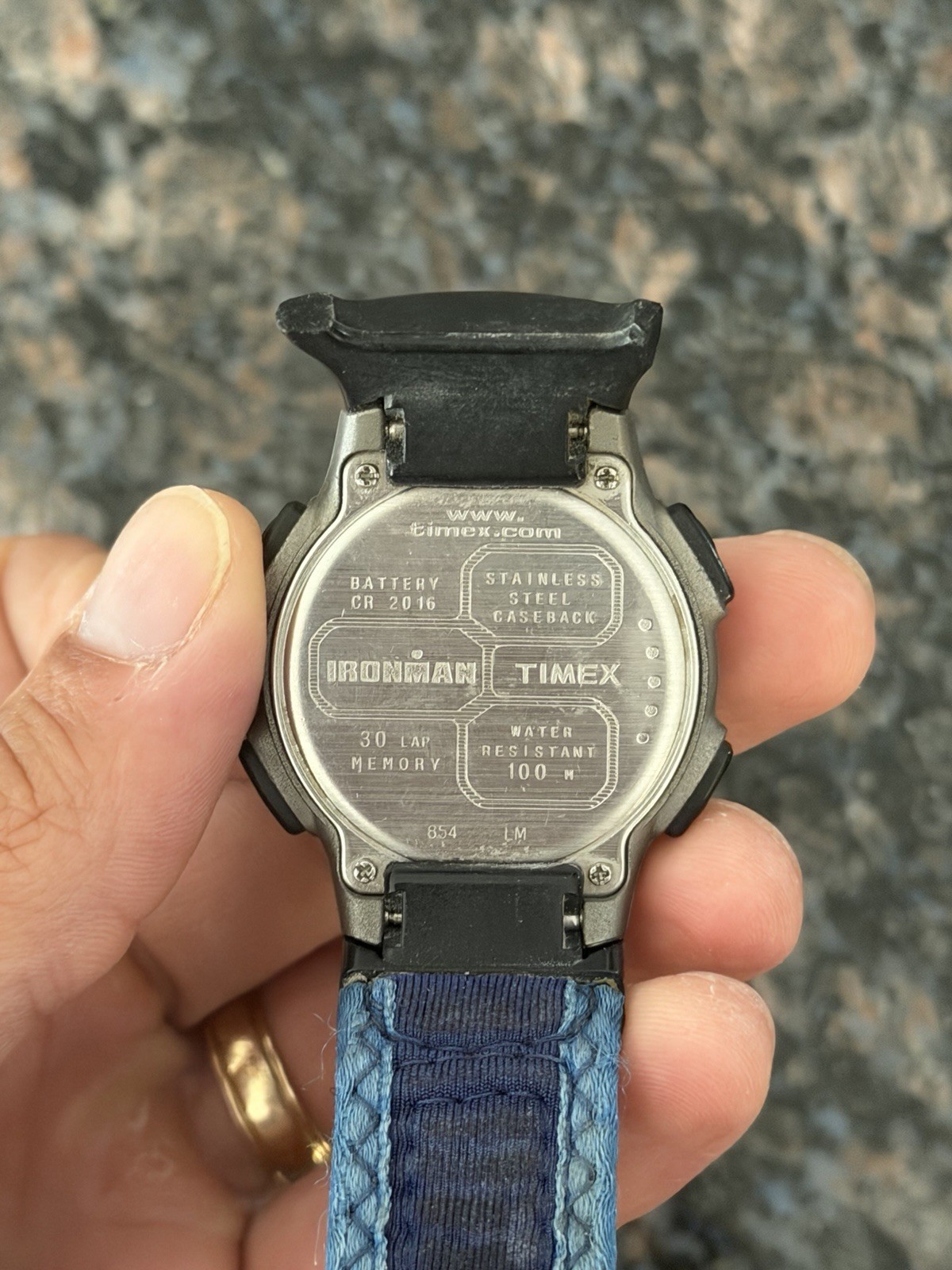 Timex Ironman Unisex Digital Water Resistant 100 Meters 30 Lap Needs Repair!