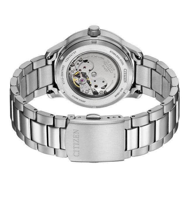 Citizen Blue Dial Stainless Steel Date Indicator NJ0191-83L Men’s Watch