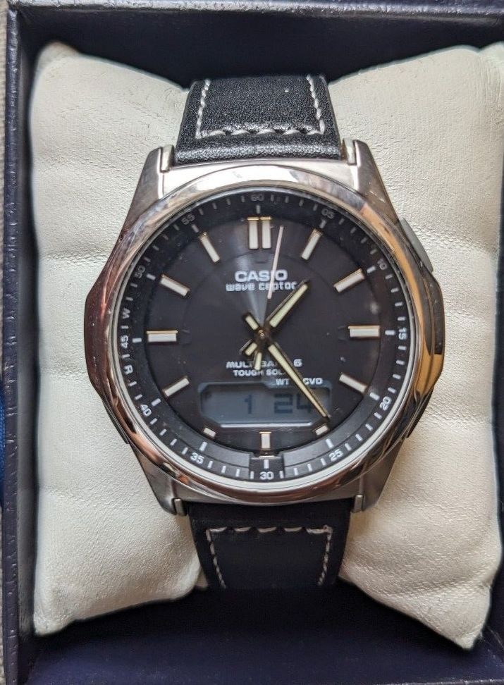 CASIO Wave Ceptor Radio Solar WVA M630 (New Strap)