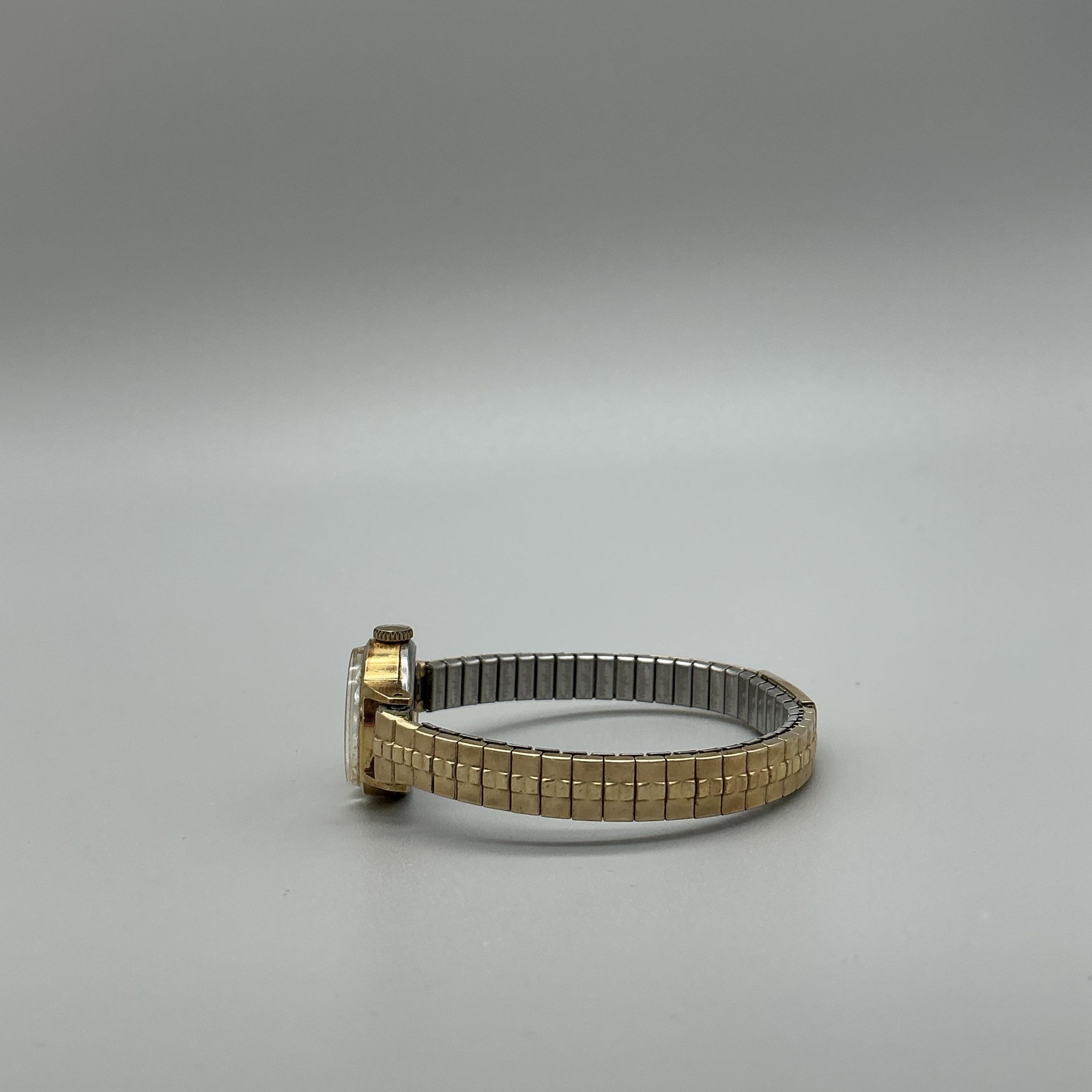 Vintage Seiko Womens Watch 18mm Gold Plated 11-0109 Stretch Manual Wind