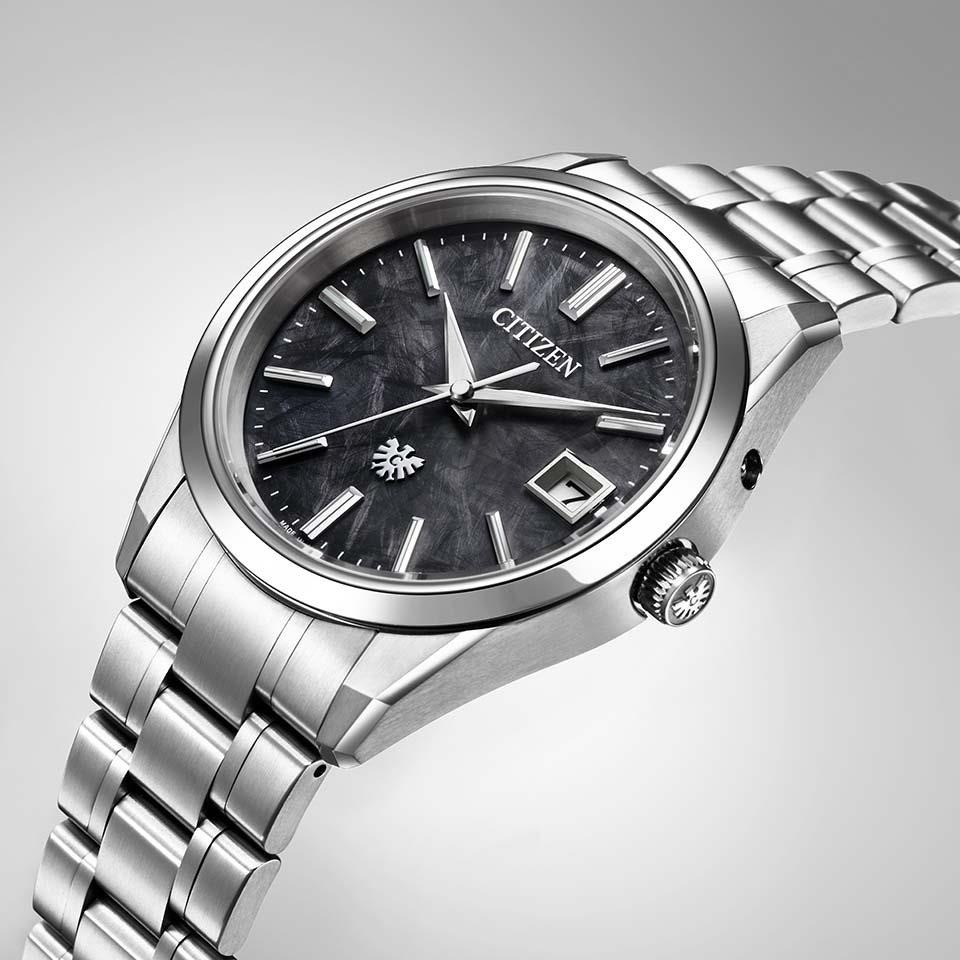 Citizen THE CITIZEN AQ4100-57E Black Dial Eco-Drive Sapphire Super Titanium New