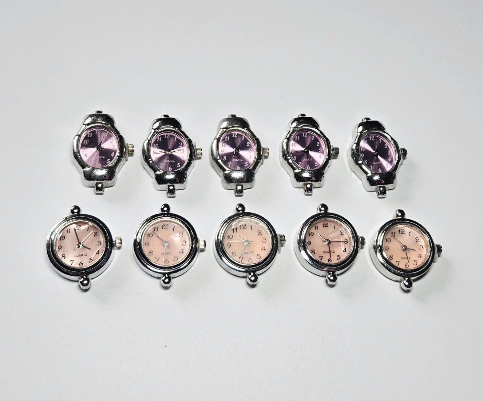 Pink Purple Watch Faces | Replacement Watch Dials | DIY Watch Parts 10pcs