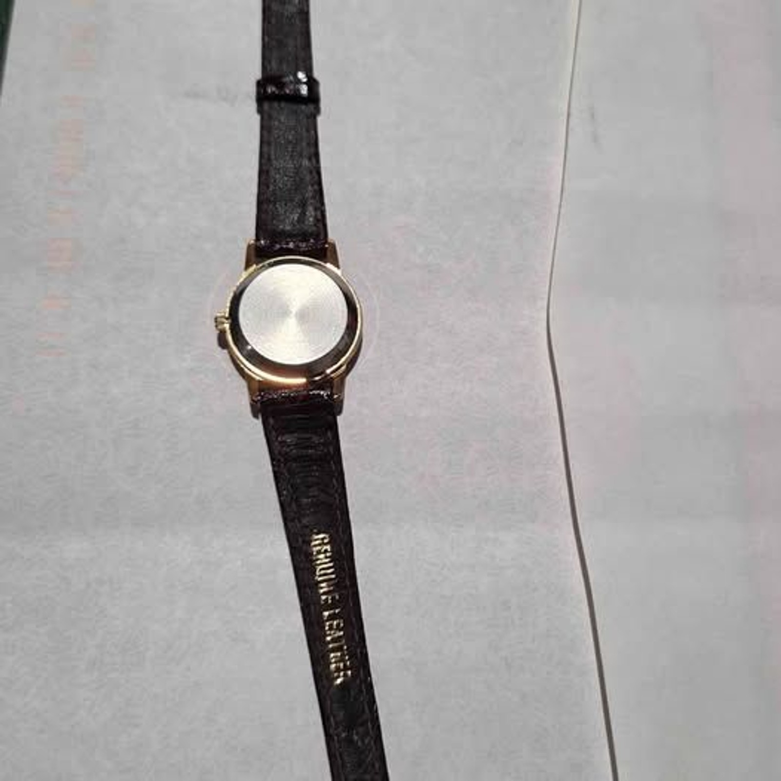 Vintage Ladies Wood Co. Coop Watch. works with new battery