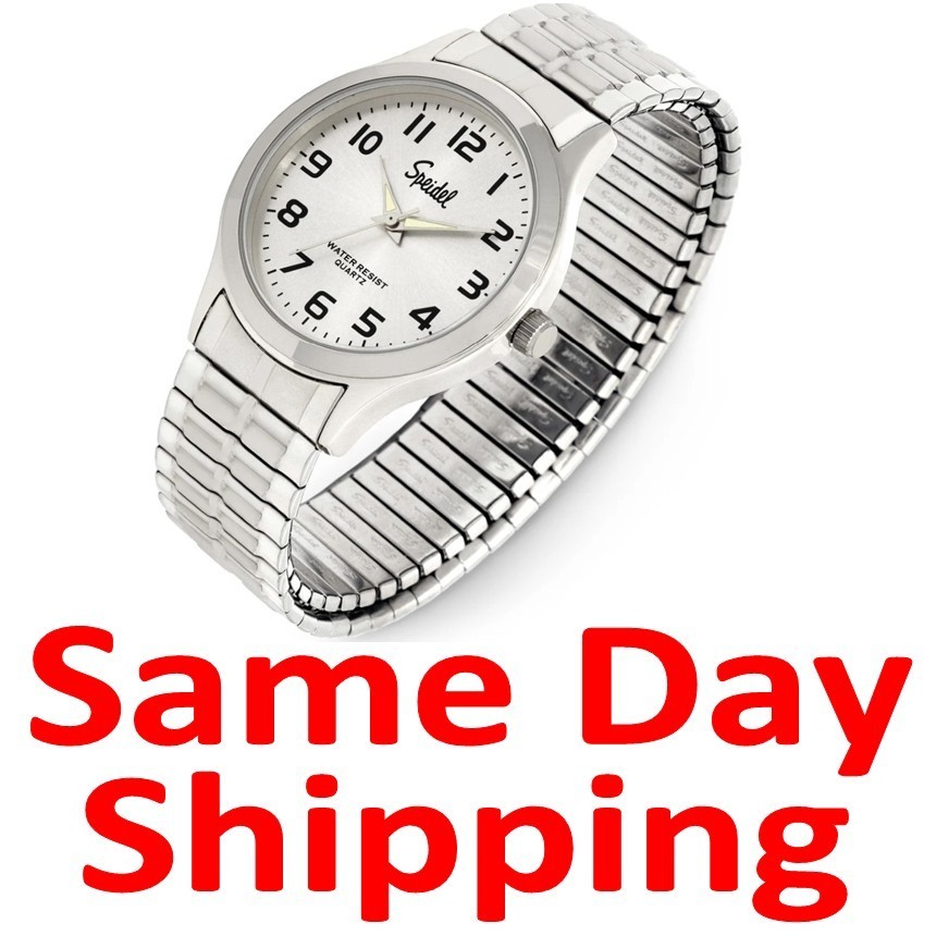 NEW SPEIDEL EXPRESS Men’s Easy To Read Twist-O-Flex™ Watch Water Resistant 30M