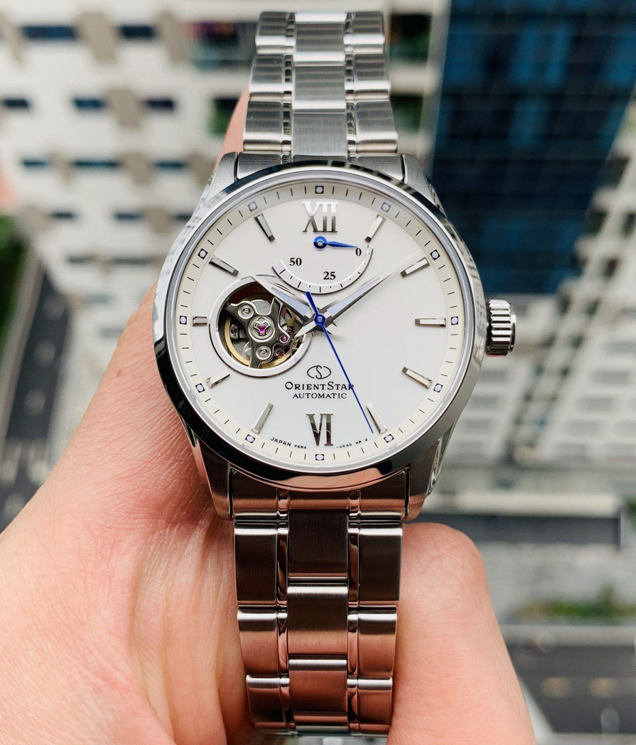 Orient Star Automatic Silver Dial Sapphire Crystal Men’s Watch RE-AT0003S