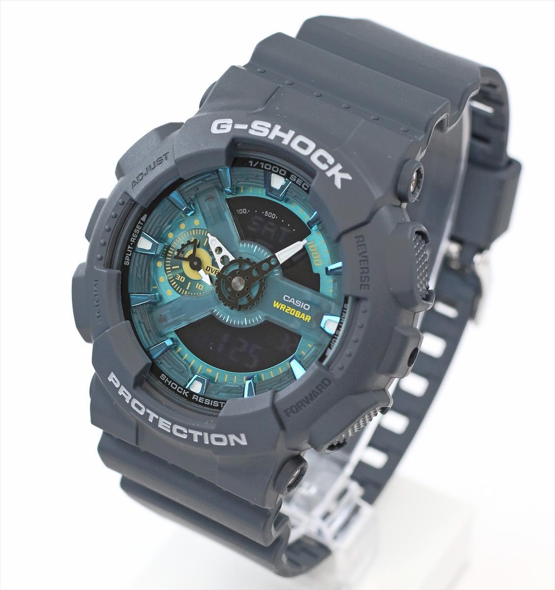 Casio G-Shock GA-110AS-2AJF Quartz Green Dial 51.2 mm Watch