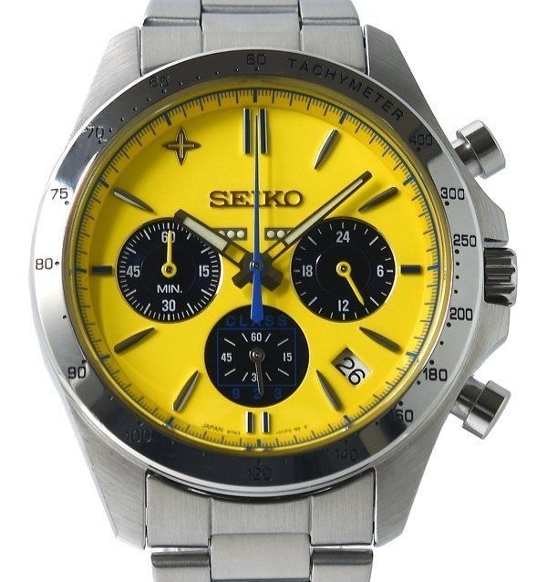 SEIKO Doctor Yellow 20th Anniversary of Operation Model 8T63-01E0 watch