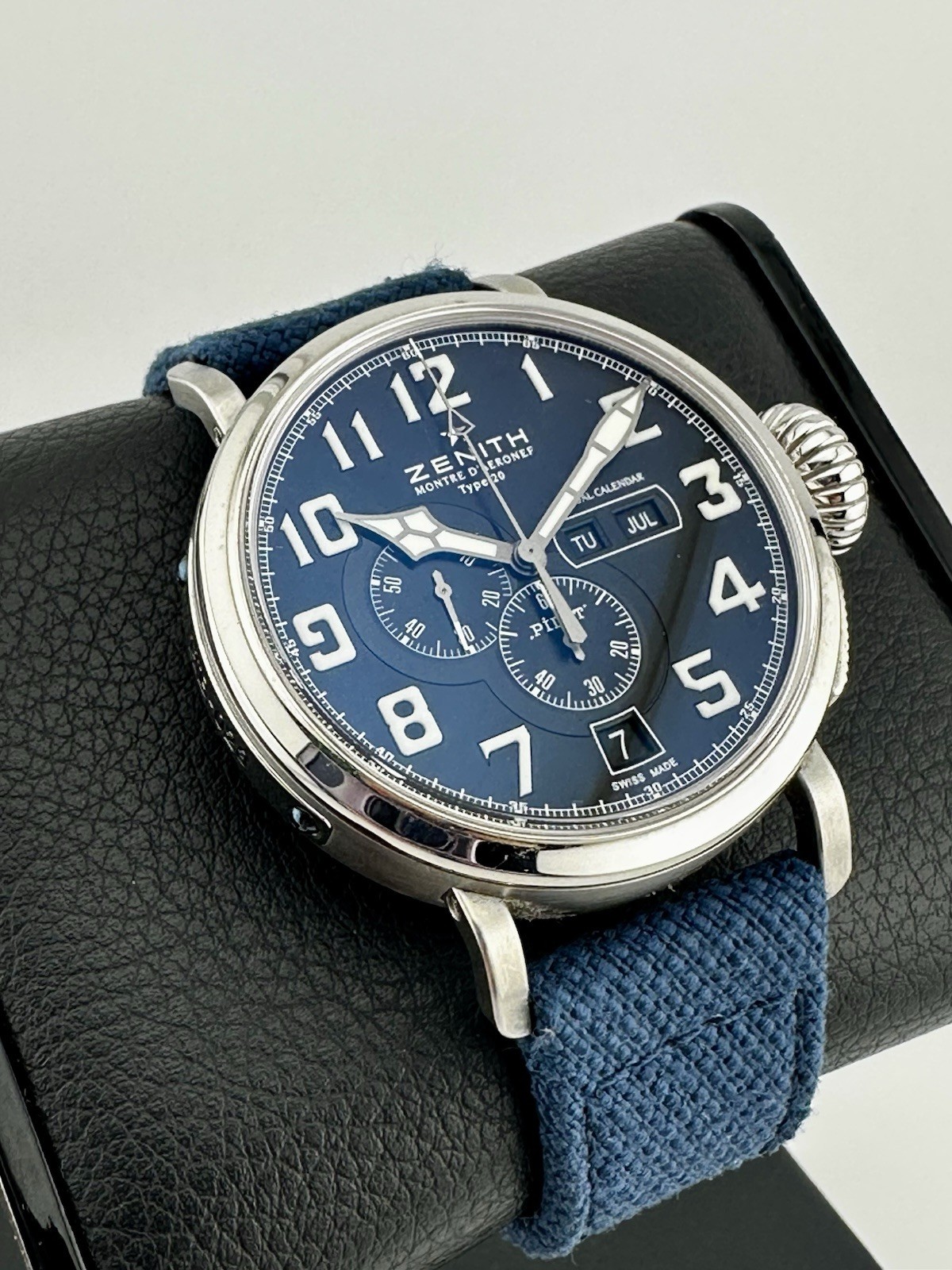 ZENITH Pilot Montre d’Aeronef Type 20 Annual Calendar 03.2430.4054 48mm COMPLETE