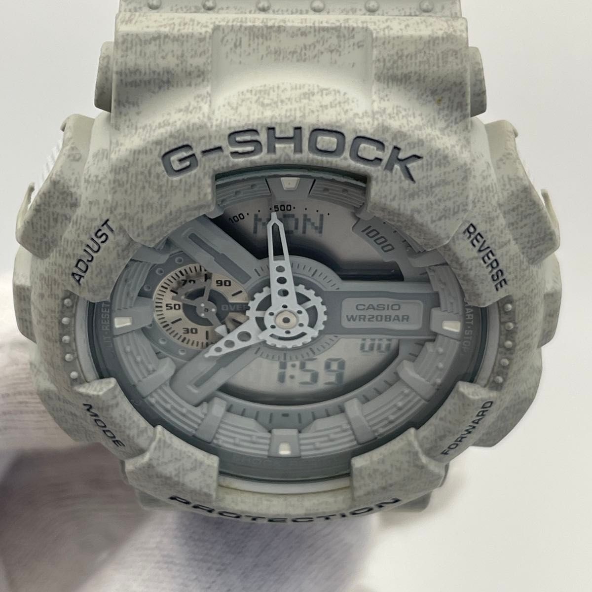 G-SHOCK BMW X1 Collaboration GA-110HT Gray Digital Watch Excellent Condition