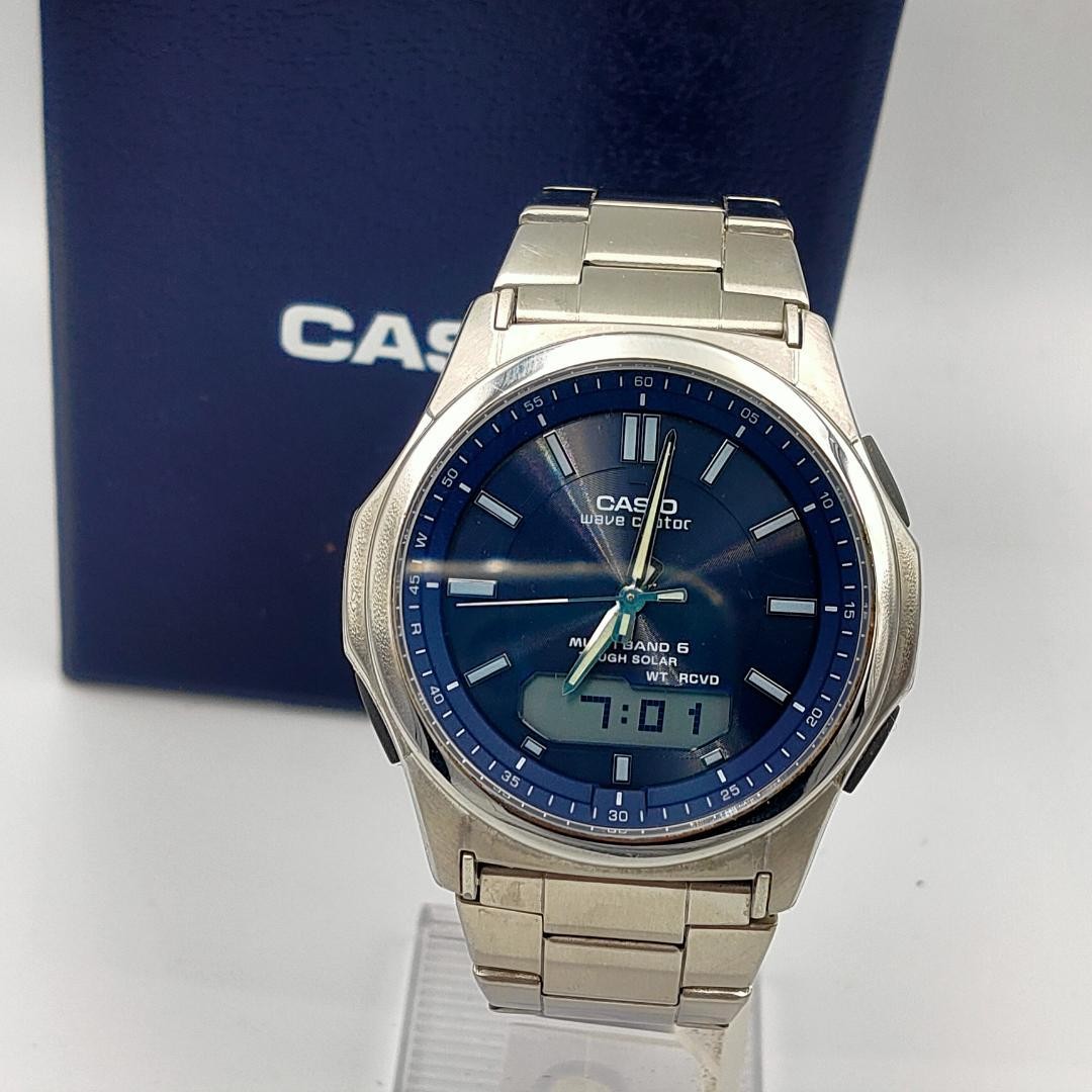 WORKING Casio Wave Ceptor WVA-M630 Module 5161 Tough Solar Radio Watch