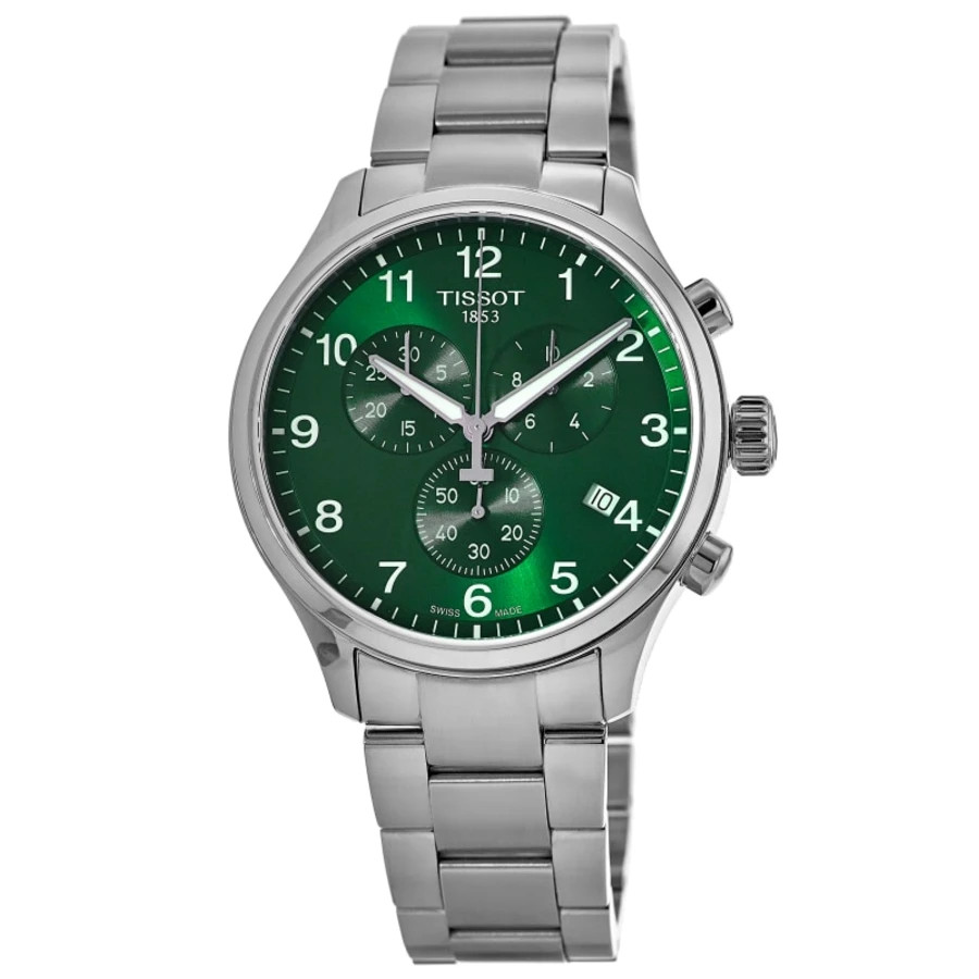 New Tissot Chrono XL Classic Green Dial Men’s Watch T116.617.11.092.00
