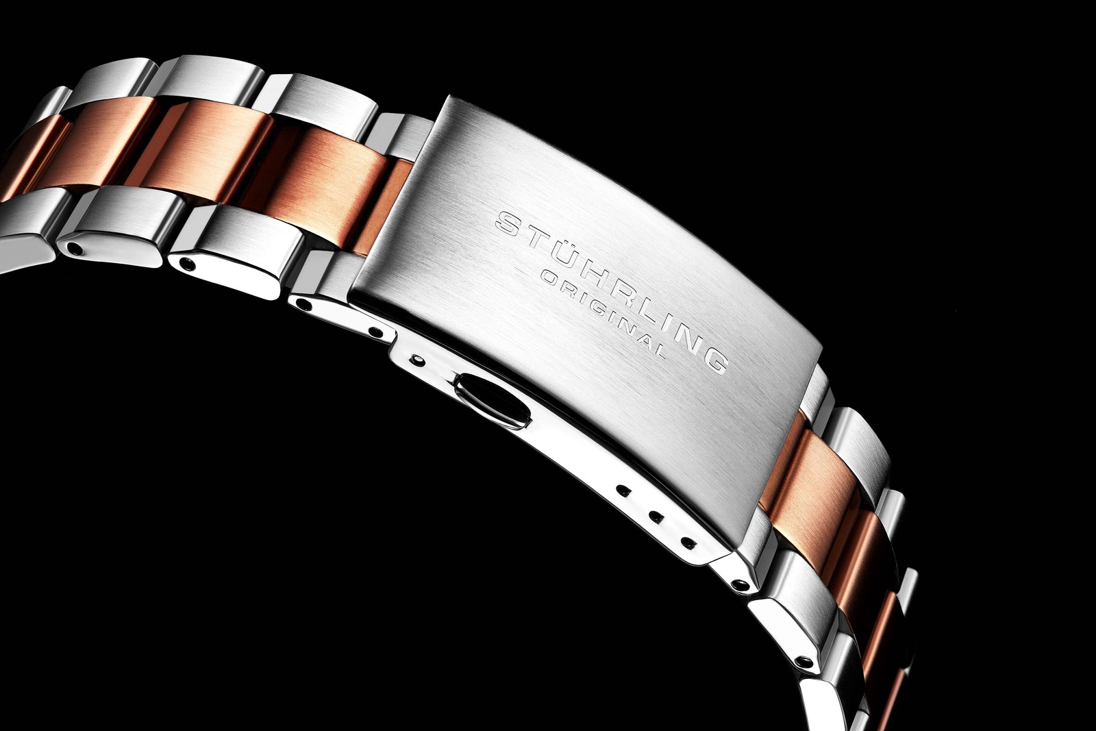 Astral Silver Rose Gold two toned/Stainless /Navy Dial | Navy Dial Wristwatch 10