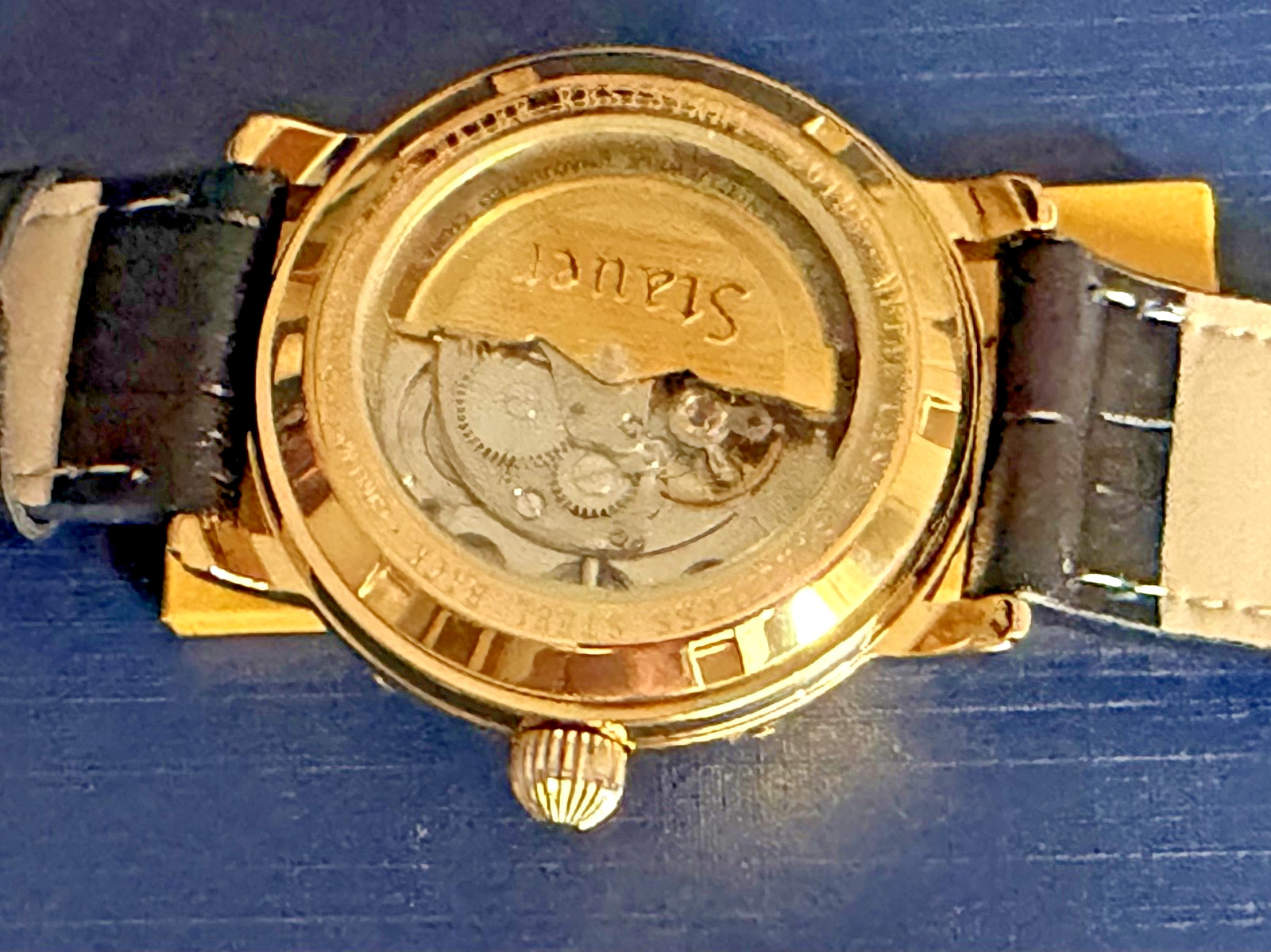 STAUER MAGNIFICAT II AUTOMATIC MEN’S WATCH MODEL 20193 NEW/OLD STOCK WATCH