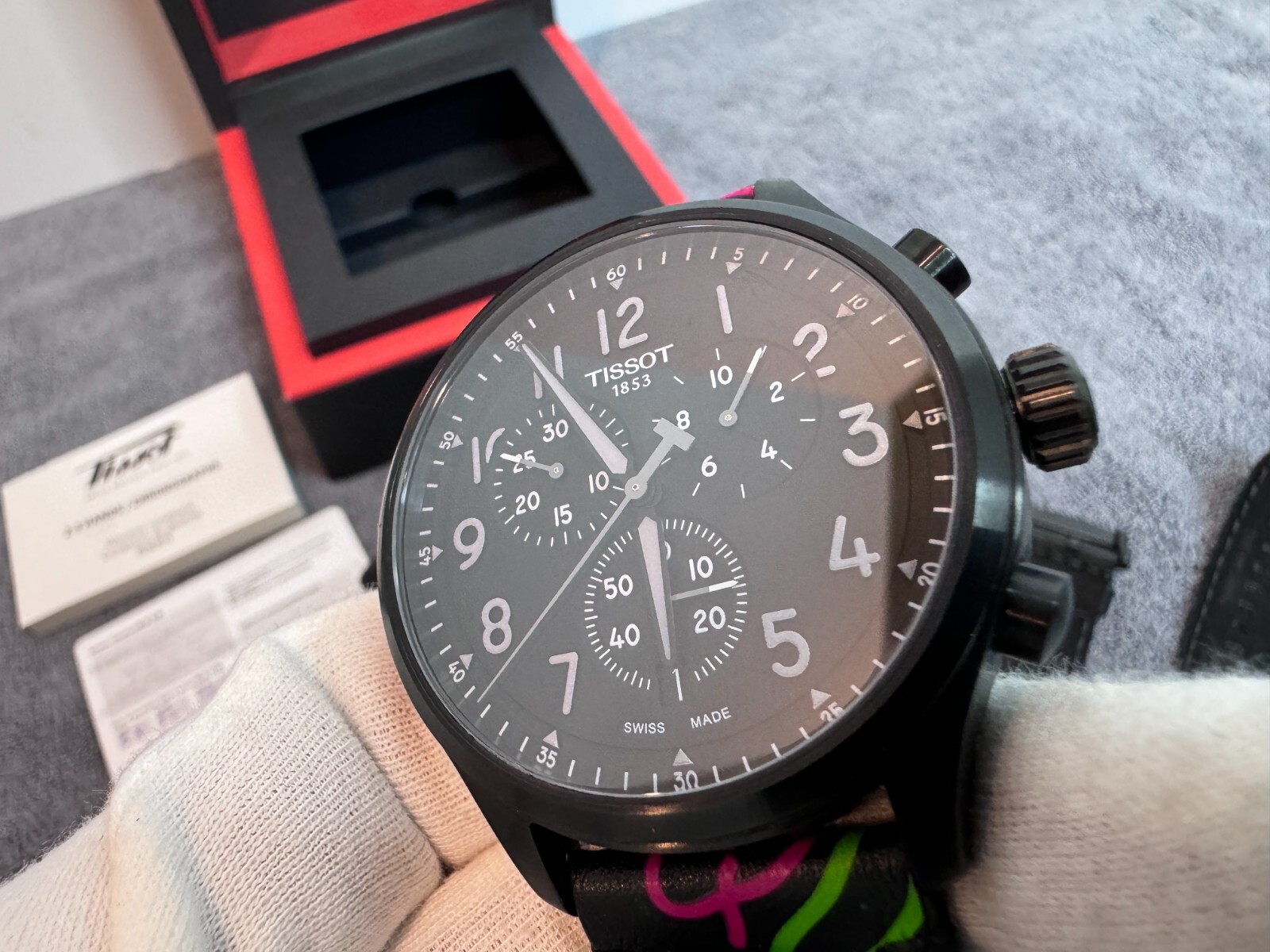 Tissot Chrono XL Special Edition Roglic 45mm Mens Watch Black T1166173605204