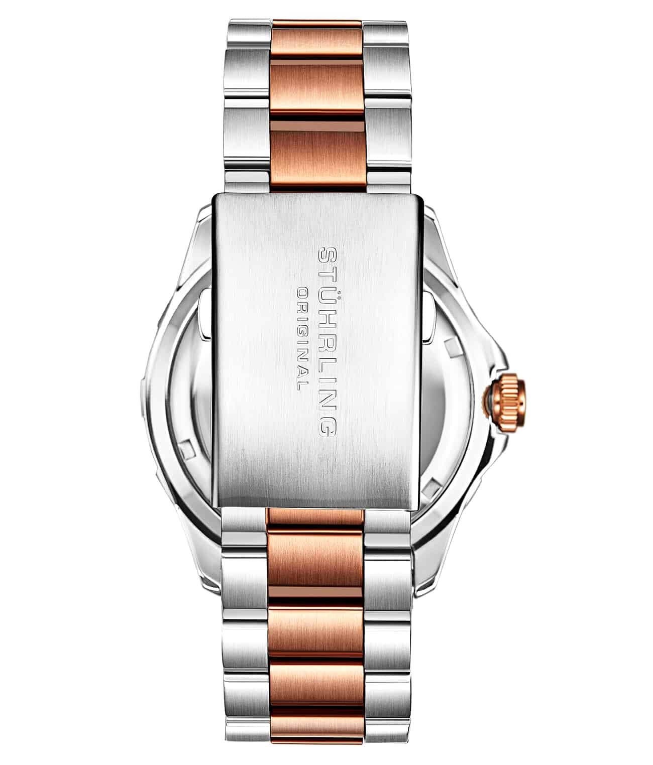 Astral Silver Rose Gold two toned/Stainless /Navy Dial | Navy Dial Wristwatch 10