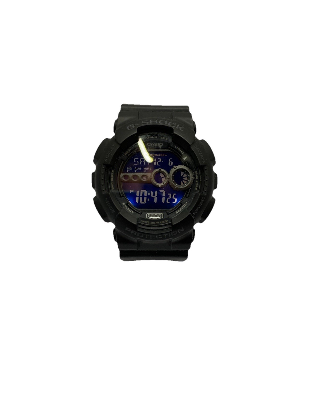 Casio G-Shock 3263 GD-100 48MM Black Mens Sport Watch Water Resistant *READ