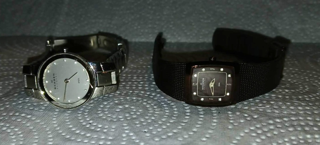 2 Skagen Denmark Attractive Wrist Watches