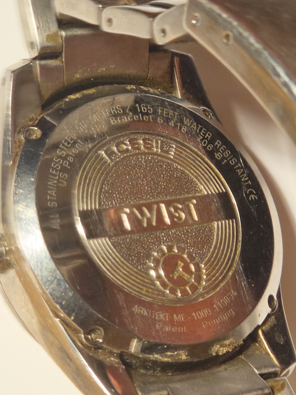 Mens Fossil Automatic Twist Arkitekt ME-1000 Watch