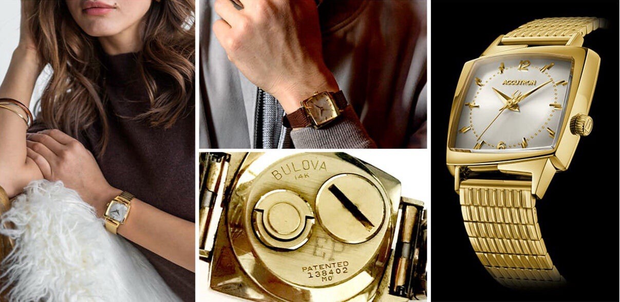 Accutron Legacy 521 Swiss Made Automatic Limited Edition Gold Tone 33mm Watch