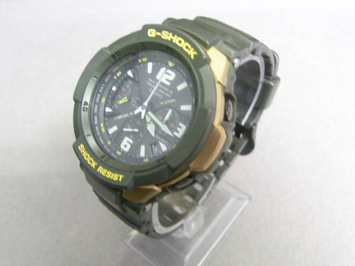 [Used item: Condition “Acceptable”] Casio watch G-SHOCK GW-3000G Sky cockpit