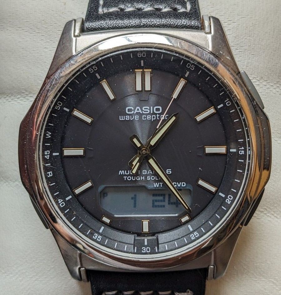 CASIO Wave Ceptor Radio Solar WVA M630 (New Strap)