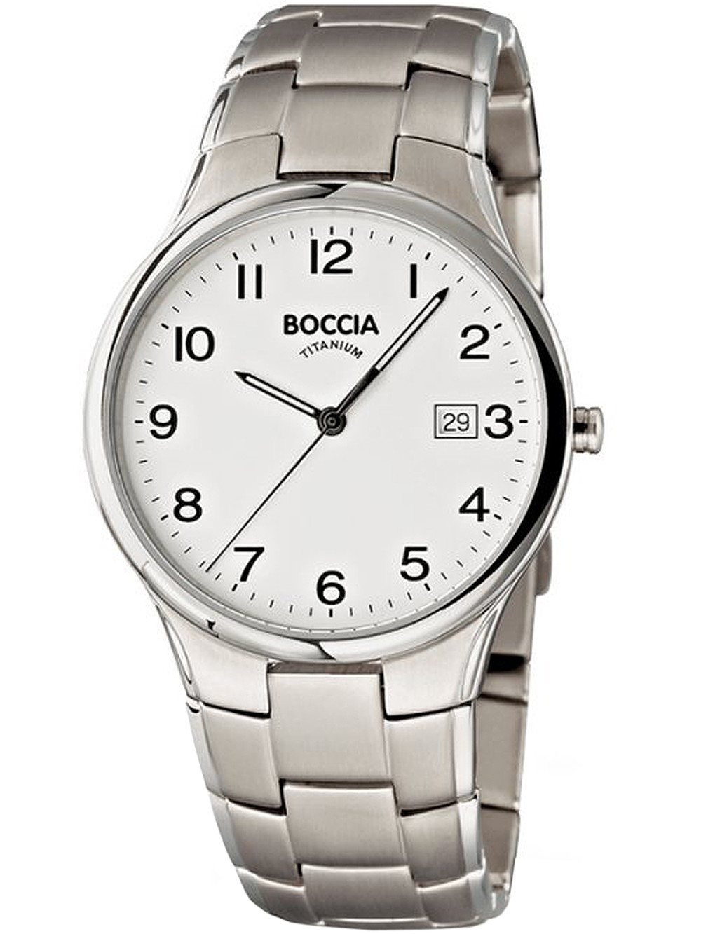 Boccia 3512-08 Men’s Watch Titanium Mens Watch 36mm 5ATM
