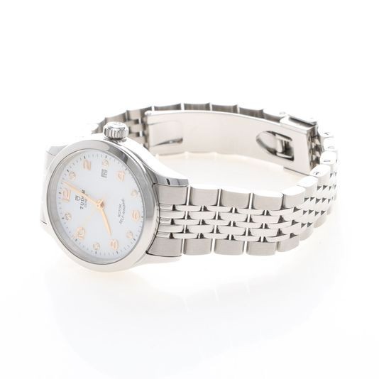 Tudor 1926 29mm Diamond Steel Automatic Watch Ref. 91350 100% Authentic