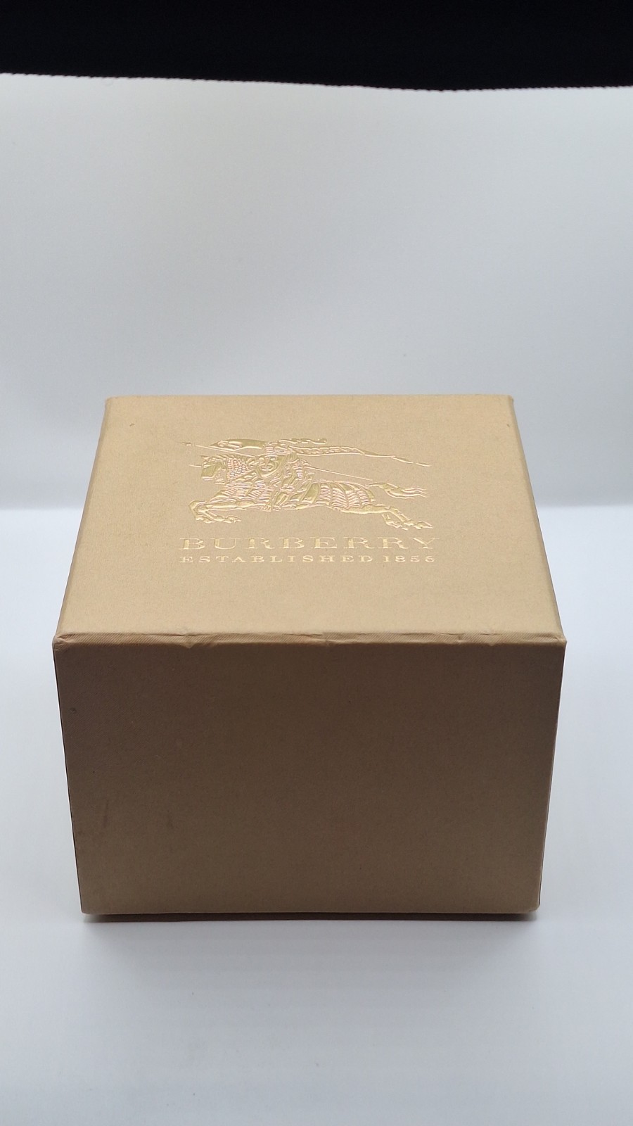 Burberry The Classic Silver Men’s Watch With Tan Coloured Dial BU10004