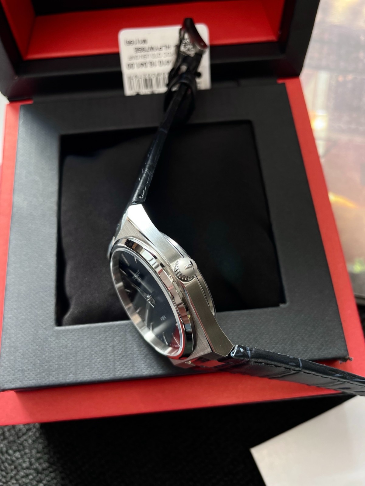 New Tissot PRX Quartz T137.410.16.041.00 Blue Dial – Real Photos