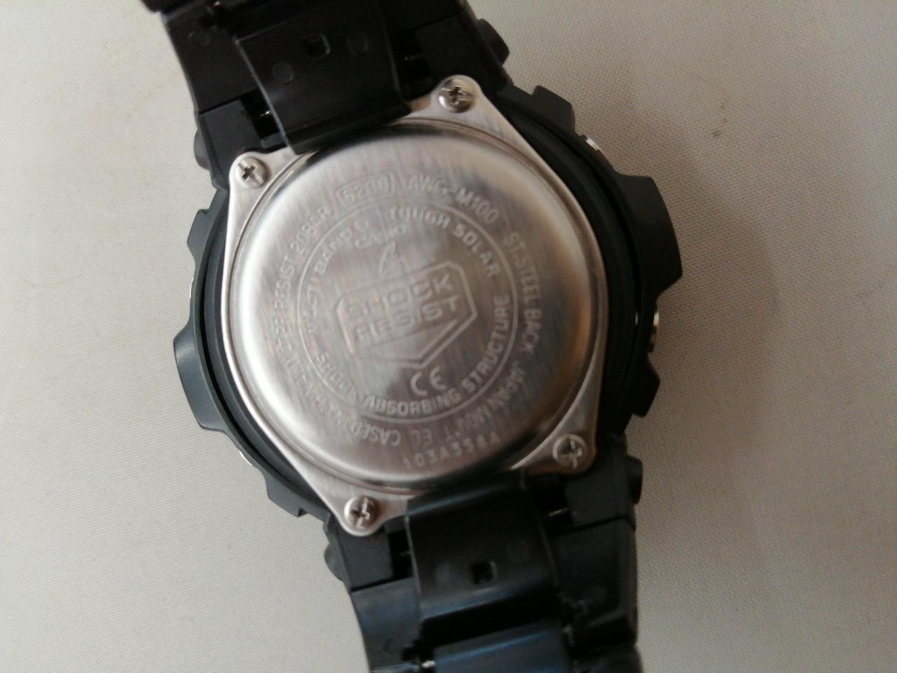 CASIO G-SHOCK AWG-M100-1AJF Wristwatch Used