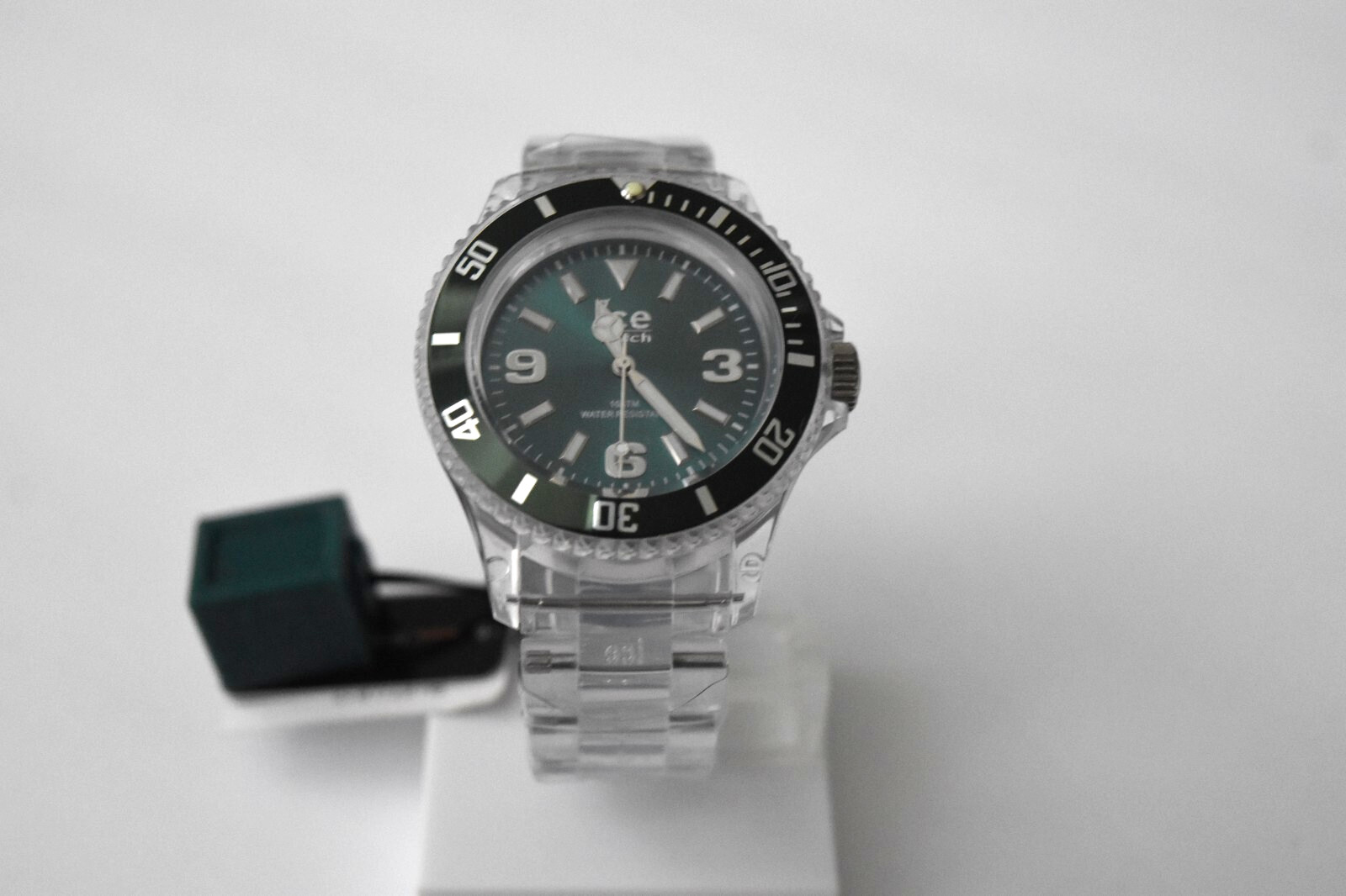 Ice Watch Pure Forest Green Transparent Medium 40mm PU.FT.U.P.12 Watch