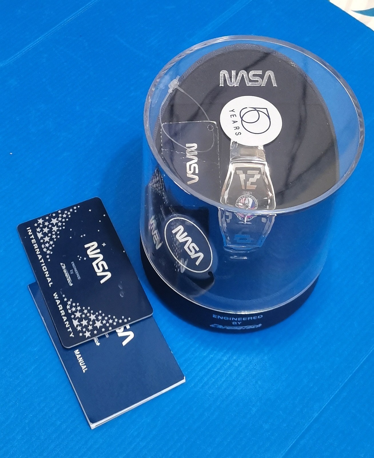 nasa 50° anniversary by chronotech engineered full steel,dial black