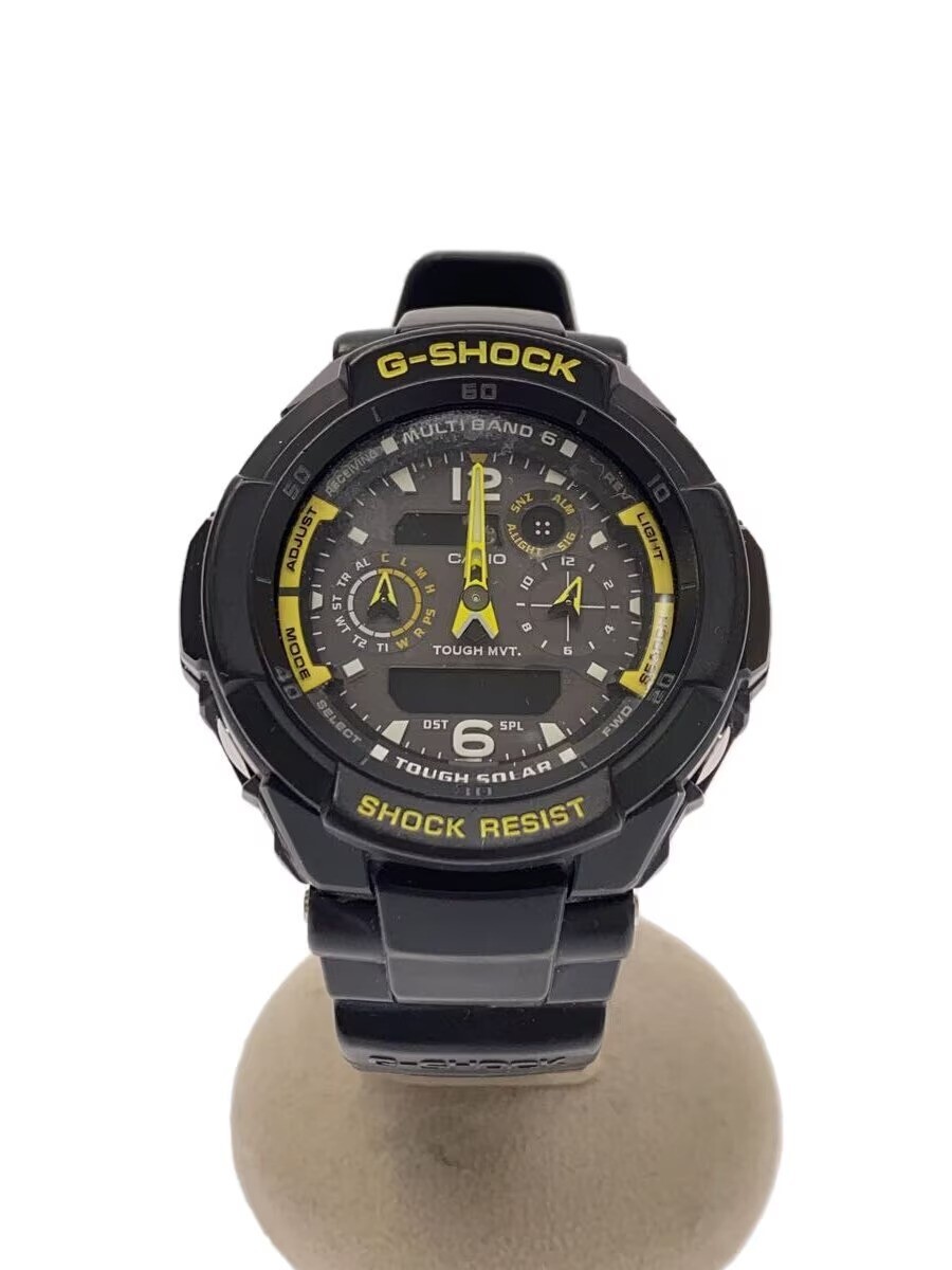 CASIO G-SHOCK GW-3500B-1AJF Black Resin Tough Solar Digital Analog Watch