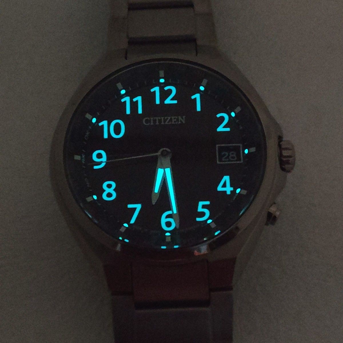 Citizen Attesa CB1120-50F Solar-Powered Titanium Black