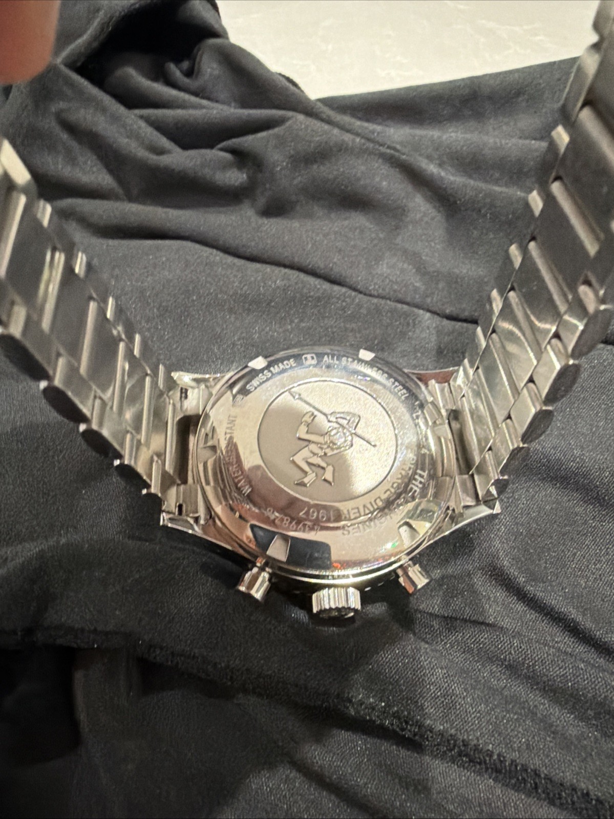Longines Heritage Men’s Black Watch – L2.808.4.52.6