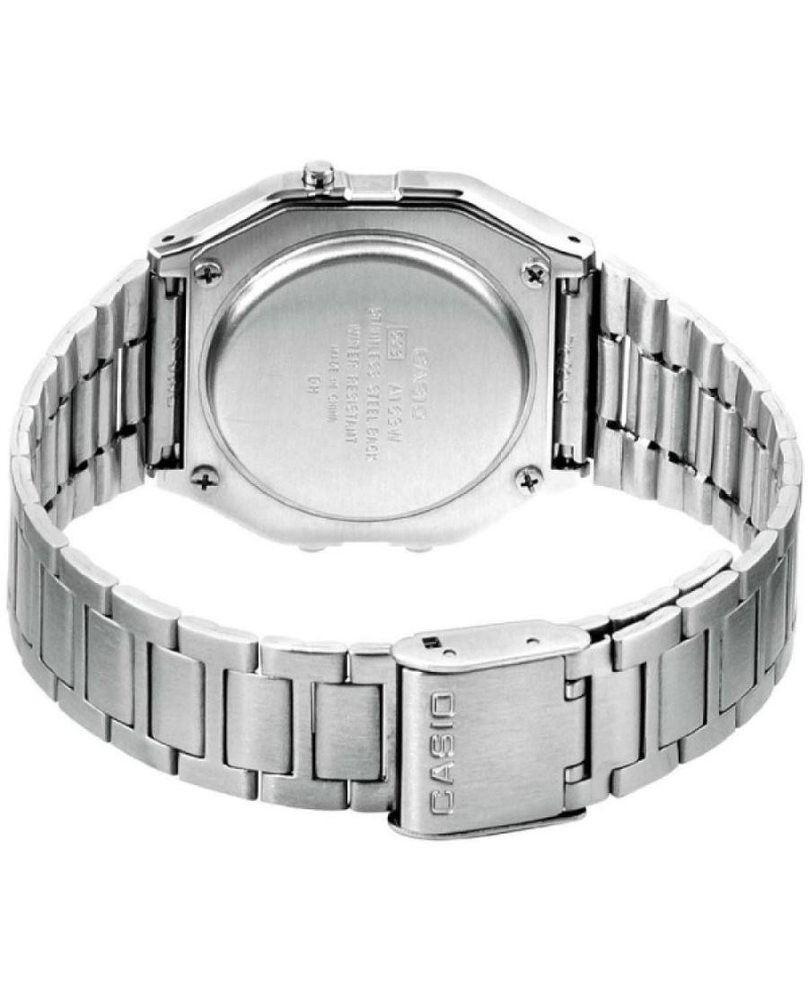 CASIO Men Digital Quartz Casual Watch Classic Dress Silver color Dial Waterproof