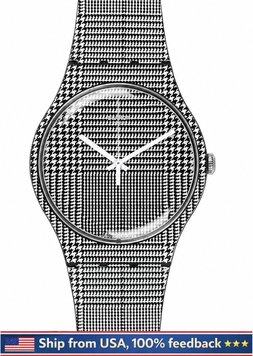 NEW & GENUINE Swatch Limited Edition Wristwatch FOR THE LOVE OF W (SUOB113)