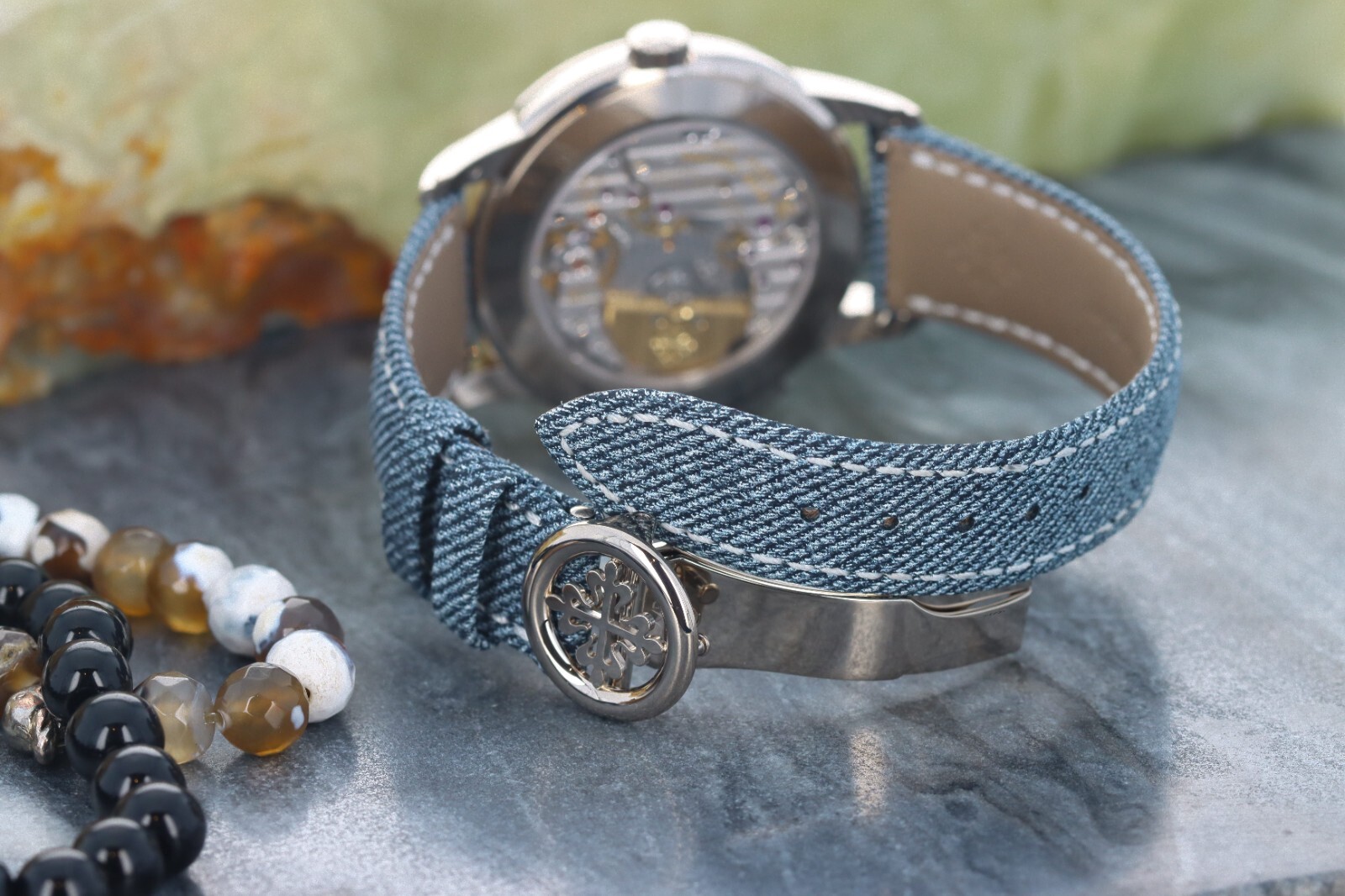 Patek Philippe Complications World Time 5330G-001, Blue/Grey Dial -White Gold