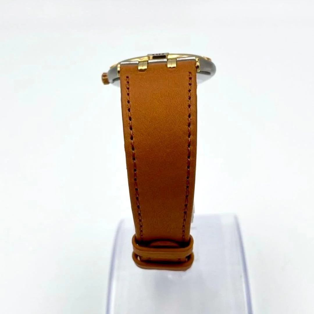 GUCCI 9000M Date Mens Quartz Gold Plated Watch