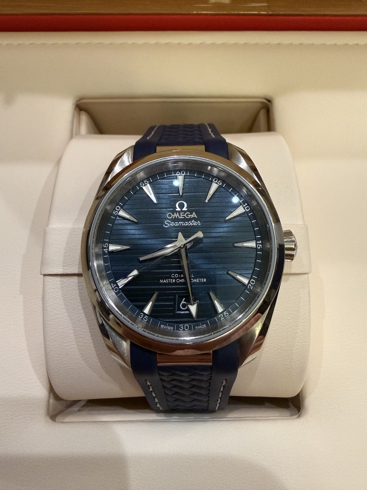 OMEGA Seamaster Aqua Terra Navy Blue 150M 220.10.38.20.03.001 – STRAP & BRACELET