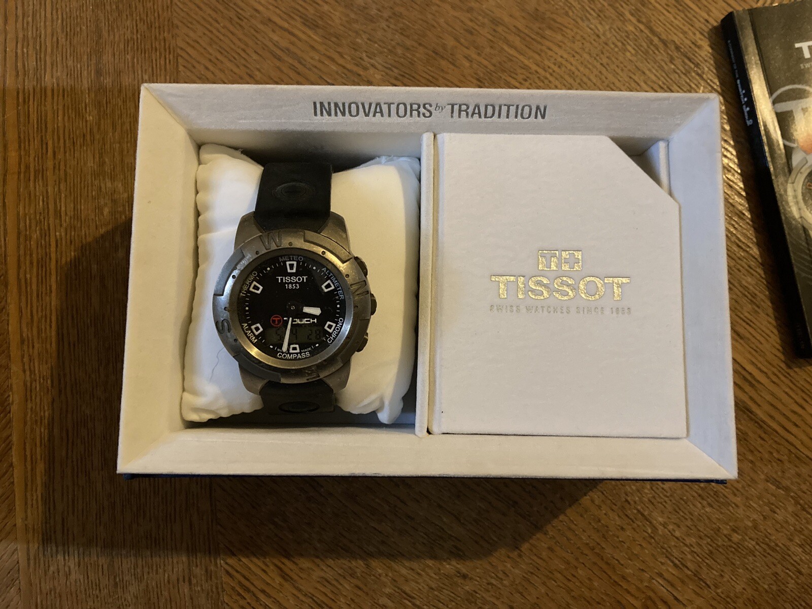 Tissot 1853 TITANIUM Smart Watch T-Touch, Swiss Made Series Z 252/352