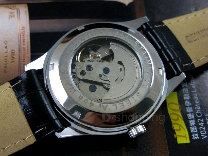Classic Mechanical Sports Watch Self-winding AUTO Date Automatic Watches for Men